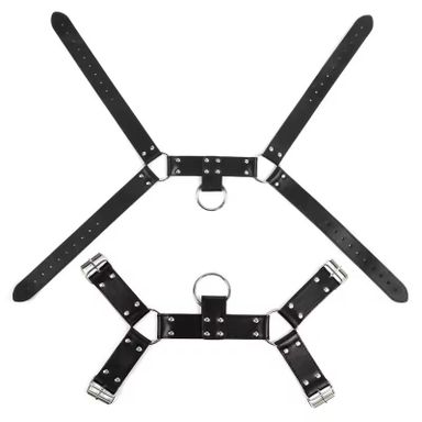 Hot Selling Sexy Mature Adjustable Punk Harajuku Legging Garters Leg Bondage Suspen Girls' Gothic Leather Leg Thigh Garter Belt