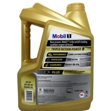 Mobil 1 0W20 Triple Action Power+ Fully Synthetic Motor Oil 4L * Petrol / Diesel / Hybrid*