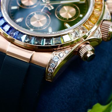 Rainbow Classic Rose Gold Daytona 