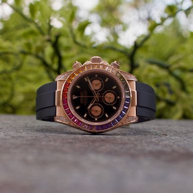 Rainbow Classic Rose Gold Daytona 