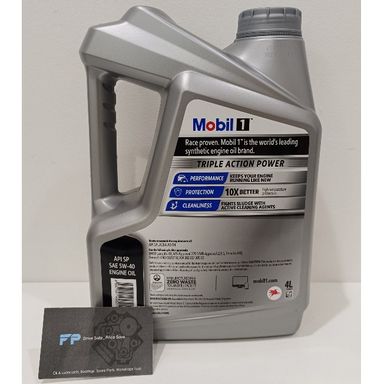 Mobil 1 5W40 Triple Action Power Fully Synthetic Motor Oil 4L 