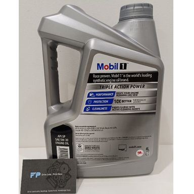 Mobil 1 5W30 Triple Action Power Fully Synthetic Motor Oil 4L 