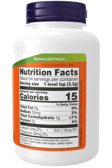 Spirulina Organic Pure Powder