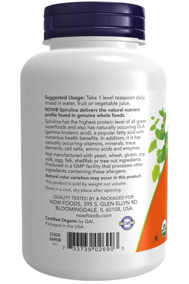 Spirulina Organic Pure Powder