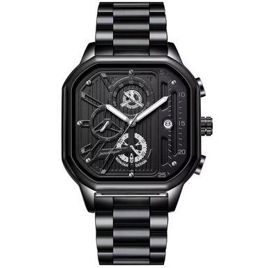 High Quality Wrist Watch for Men Waterproof Luminous Stainless Steel Band Men Quartz Watches Luxury
