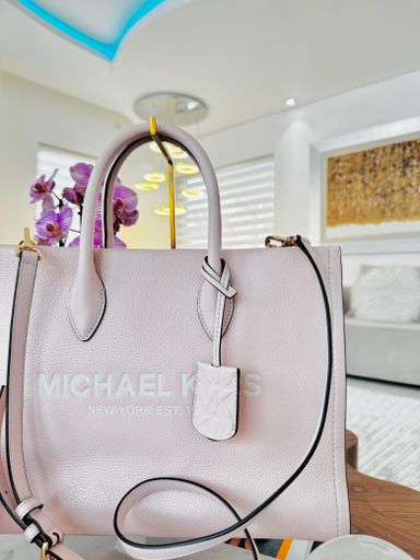 Bolsa tote Micheal kors light pink 