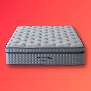 EMPEROR PLATINUM POCKET SPRING QUEEN 6.3 MATTRESS 14 INCH  