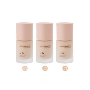 Odbo All Hours Matte Liquid Foundation (125g)  - #02