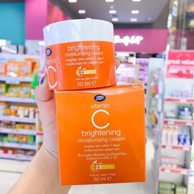 Boots Vitamin C Brightening moisturising Cream 50ml