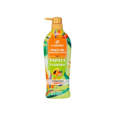 A Bonne Perfume Whitening Lotion (500ml) - Papaya Tumeric
