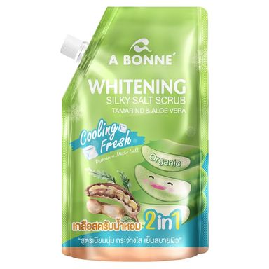 A Bonne Silky Scrub Whitening (350g) - Tamarind & Aloe Vera
