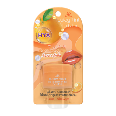 AR Aron Juicy Tint Lip Balm HYA 7.4g - Yuzu