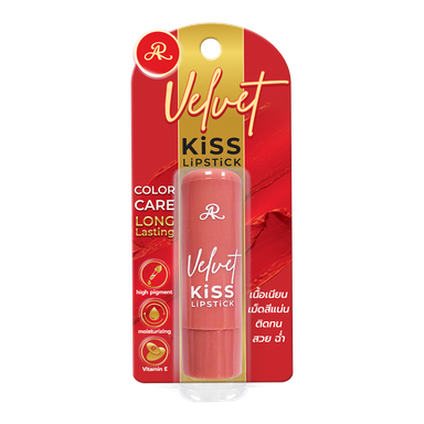 AR Aron Velvet Kiss Lipstick - Hot Rose