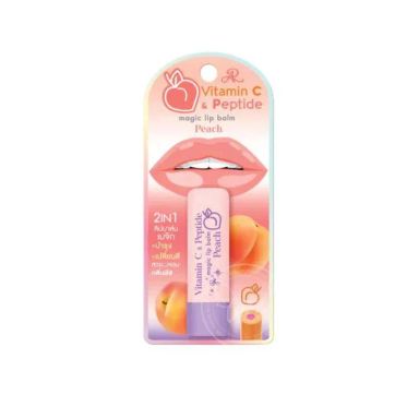 AR Aron Vitamin C & Peptide Lip Balm - Peach