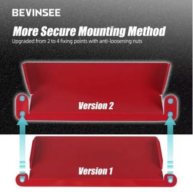 BEVINSEE Version 2 Dynamic Air Inlet Scoop Kit For VW Golf Car MK7/MK7.5 Golf GTI Golf R Audi S3 8V (10007321)