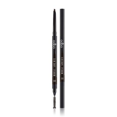 Odbo Slim Shape Eyebrow Auto Pencil - #03 Dark Brown