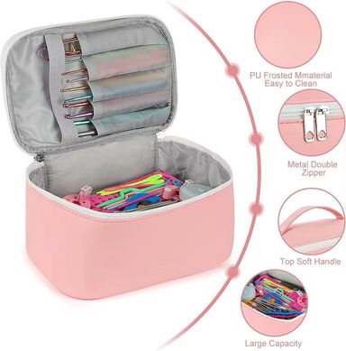 Charmkey Beginner Crochet Set Includes Yarn Crochet Hooks and Knitting Accessories