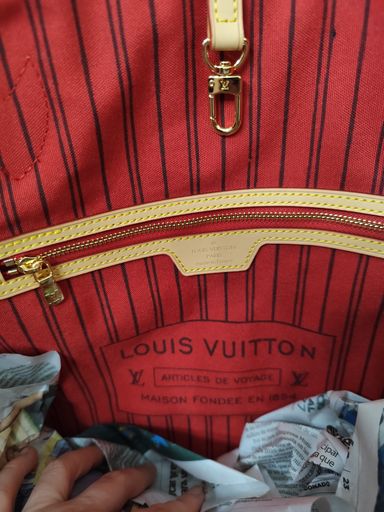 Bolsos LV, neverfull marrón, alta calidad 