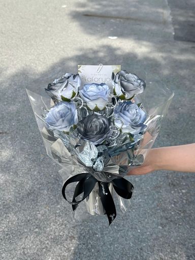 6 Stalk Soap Rose Galaxy Bouquet  