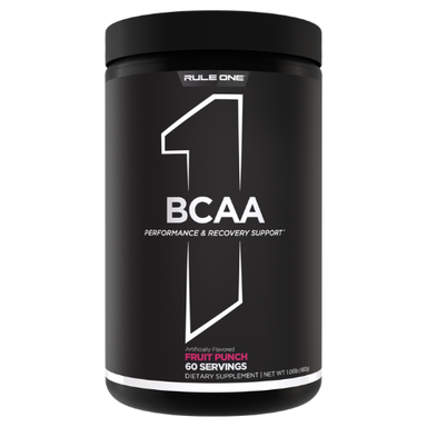 RULE 1 BCAAS  FRUIT PUNCH 60 SERV