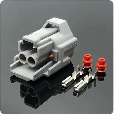 2 Pin Waterproof Fuel Injector Connector Plug for Subaru and Mazda (10007206)