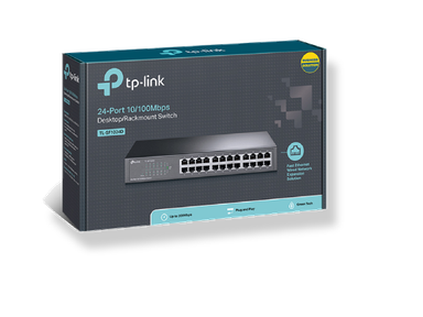  TP-Link 24-Port 10/100Mbps Desktop/Rackmount Switch (SF1024D)