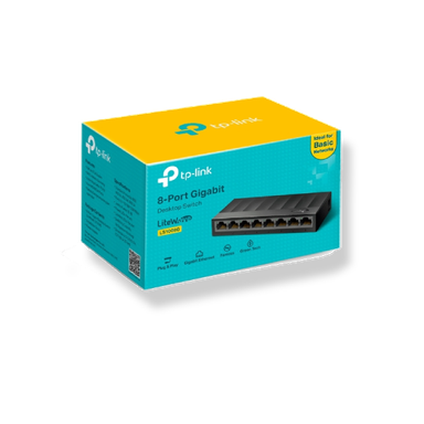 TP-Link LS1008G 8-Port Gigabit Desktop Switch