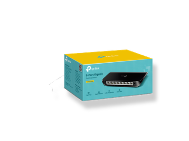  TP-Link 8-Port Gigabit Desktop Switch TL-SG1008D 
