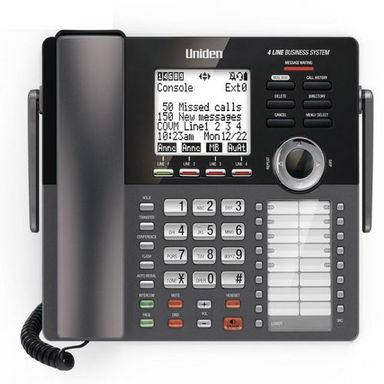 Uniden Standard téléphonique sans fil 4 Lignes Console Principale  AT4801