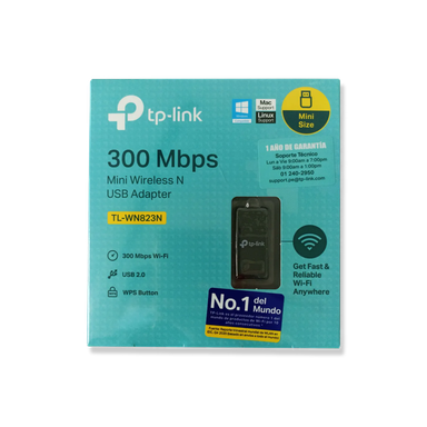  TP-Link TL-WN823N 300Mbps Mini Wireless N USB Adapter 