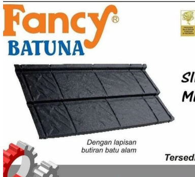 Genteng Fancy 2 Susun Batuna