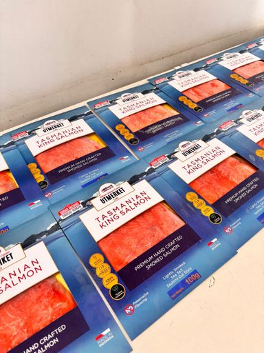 Smoked Salmon 100gr (Tasmanian King) 
