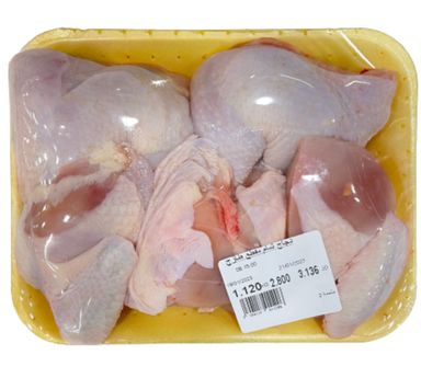 تمام دجاج مقطع طازج
