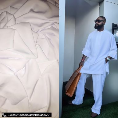 Tissu crepe uni jokoso couleur blanc 