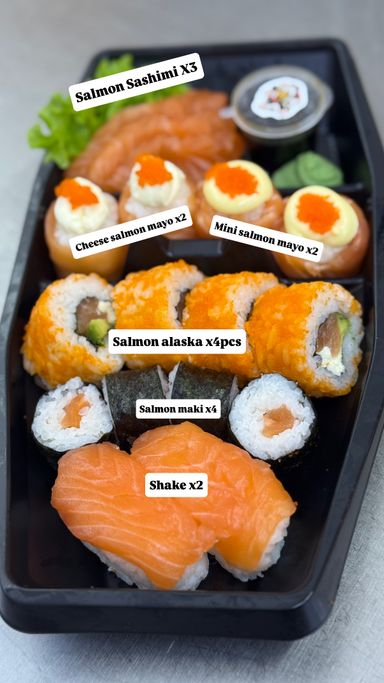 SALMON LOVER SET