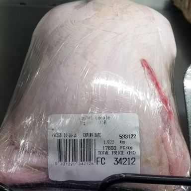 Poulet Locale 1,922kg