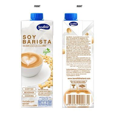 Lactasoy Benefits Soy Barista - 1000ml