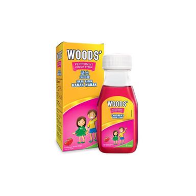 WOODS SIRAP BATUK KANAK-KANAK 50ML