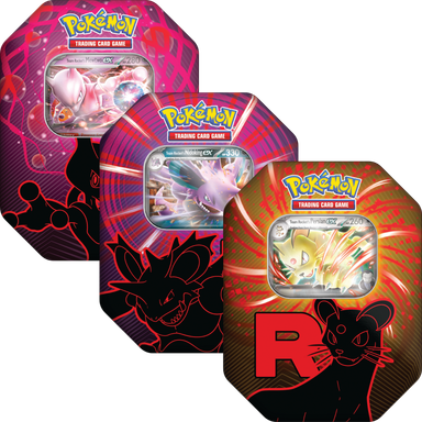 Pokémon: Team Rocket Tin Sealed 6 Tins