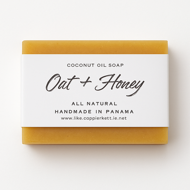 Oat + Honey Soap 100g / Jabón Avena + Miel 100g
