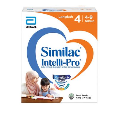 SIMILAC INTELLI-PRO LANGKAH 4 1.2KG
