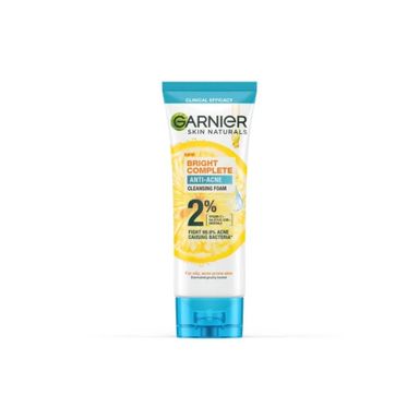 GARNIER BRIGHT COMP. ANTI ACNE FOAM 100ML