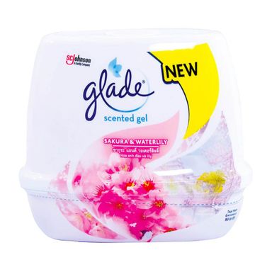 GLADE SCENTED GEL SAKURA & WATERLILY 180G