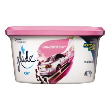 GLADE CAR MINI GEL FLORAL PERFECTION 70G