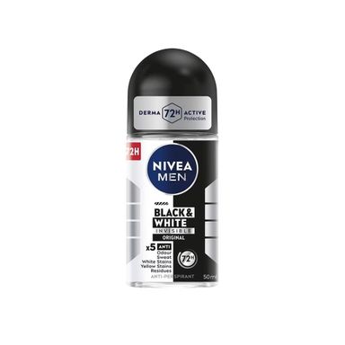 NIVEA FOR MEN BLACK & WHITE ROLL ON 50ML