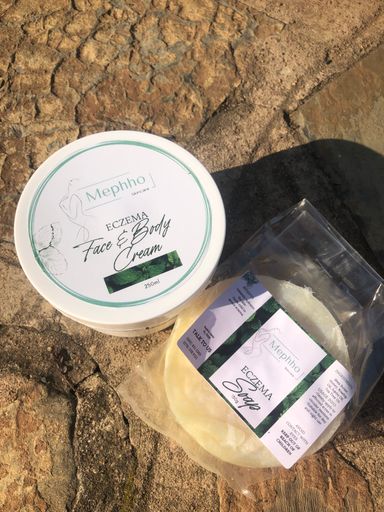 Eczema Combo for Sensitive Skin (140g soap + 250ml cream)