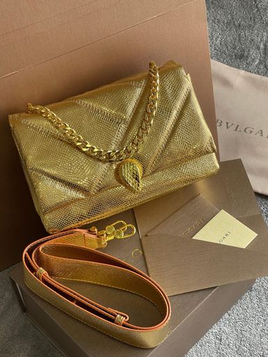 BVLGARI BAG - GOLD