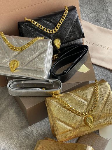 BVLGARI BAG - GOLD