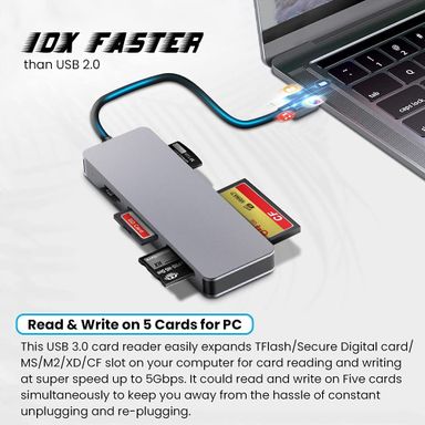 EVM (‎EVM-CR-01) All in 1 Card Reader USB 3.0