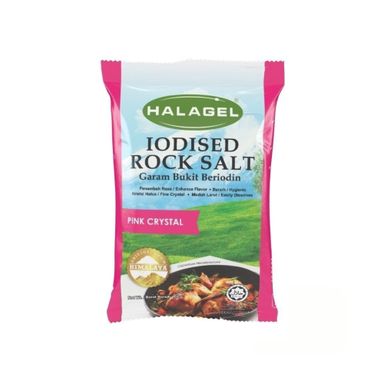 CRYSTAL HIMALAYAN ROCK SALT-IODISED 400G